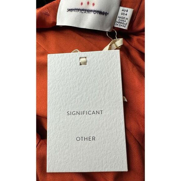 Free People x Significant Other Mae Jacquard Maxi Dress $299 Sz 4 - Picture 6 of 6